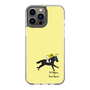 スリムプロテクションケース［ おがわじゅり×デイリー×caseplay - 青毛 - イエロー ］