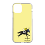 スリムプロテクションケース［ おがわじゅり×デイリー×caseplay - 青毛 - イエロー ］