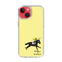 スリムプロテクションケース［ おがわじゅり×デイリー×caseplay - 青毛 - イエロー ］