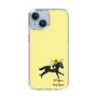 スリムプロテクションケース［ おがわじゅり×デイリー×caseplay - 青毛 - イエロー ］