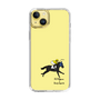スリムプロテクションケース［ おがわじゅり×デイリー×caseplay - 青毛 - イエロー ］