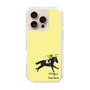 スリムプロテクションケース［ おがわじゅり×デイリー×caseplay - 青毛 - イエロー ］