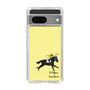 スリムプロテクションケース［ おがわじゅり×デイリー×caseplay - 青毛 - イエロー ］