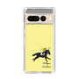 スリムプロテクションケース［ おがわじゅり×デイリー×caseplay - 青毛 - イエロー ］