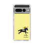 スリムプロテクションケース［ おがわじゅり×デイリー×caseplay - 青毛 - イエロー ］