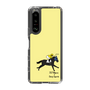 スリムプロテクションケース［ おがわじゅり×デイリー×caseplay - 青毛 - イエロー ］