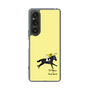 スリムプロテクションケース［ おがわじゅり×デイリー×caseplay - 青毛 - イエロー ］