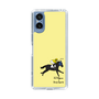 スリムプロテクションケース［ おがわじゅり×デイリー×caseplay - 青毛 - イエロー ］