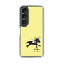 スリムプロテクションケース［ おがわじゅり×デイリー×caseplay - 青毛 - イエロー ］