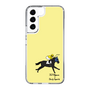 スリムプロテクションケース［ おがわじゅり×デイリー×caseplay - 青毛 - イエロー ］