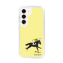 スリムプロテクションケース［ おがわじゅり×デイリー×caseplay - 青毛 - イエロー ］