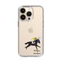 スリムプロテクションケース［ おがわじゅり×デイリー×caseplay - 青毛 ］