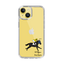 スリムプロテクションケース［ おがわじゅり×デイリー×caseplay - 青毛 ］