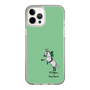 スリムプロテクションケース［ おがわじゅり×デイリー×caseplay - 芦毛 - グリーン ］