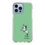 スリムプロテクションケース［ おがわじゅり×デイリー×caseplay - 芦毛 - グリーン ］
