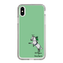 スリムプロテクションケース［ おがわじゅり×デイリー×caseplay - 芦毛 - グリーン ］