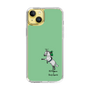 スリムプロテクションケース［ おがわじゅり×デイリー×caseplay - 芦毛 - グリーン ］