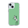 スリムプロテクションケース［ おがわじゅり×デイリー×caseplay - 芦毛 - グリーン ］