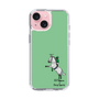 スリムプロテクションケース［ おがわじゅり×デイリー×caseplay - 芦毛 - グリーン ］