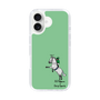 スリムプロテクションケース［ おがわじゅり×デイリー×caseplay - 芦毛 - グリーン ］