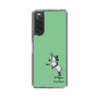 スリムプロテクションケース［ おがわじゅり×デイリー×caseplay - 芦毛 - グリーン ］