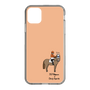 スリムプロテクションケース［ おがわじゅり×デイリー×caseplay - 栃栗毛 - オレンジ ］