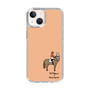 スリムプロテクションケース［ おがわじゅり×デイリー×caseplay - 栃栗毛 - オレンジ ］