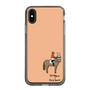 スリムプロテクションケース［ おがわじゅり×デイリー×caseplay - 栃栗毛 - オレンジ ］