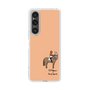 スリムプロテクションケース［ おがわじゅり×デイリー×caseplay - 栃栗毛 - オレンジ ］