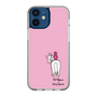 スリムプロテクションケース［ おがわじゅり×デイリー×caseplay - 白毛 - ピンク ］