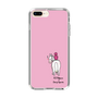 スリムプロテクションケース［ おがわじゅり×デイリー×caseplay - 白毛 - ピンク ］
