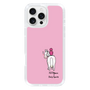 スリムプロテクションケース［ おがわじゅり×デイリー×caseplay - 白毛 - ピンク ］