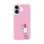 スリムプロテクションケース［ おがわじゅり×デイリー×caseplay - 白毛 - ピンク ］