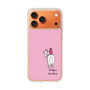 スリムプロテクションケース［ おがわじゅり×デイリー×caseplay - 白毛 - ピンク ］
