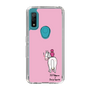 スリムプロテクションケース［ おがわじゅり×デイリー×caseplay - 白毛 - ピンク ］