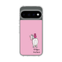 スリムプロテクションケース［ おがわじゅり×デイリー×caseplay - 白毛 - ピンク ］