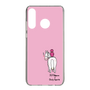 スリムプロテクションケース［ おがわじゅり×デイリー×caseplay - 白毛 - ピンク ］