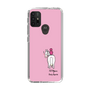 スリムプロテクションケース［ おがわじゅり×デイリー×caseplay - 白毛 - ピンク ］