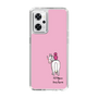スリムプロテクションケース［ おがわじゅり×デイリー×caseplay - 白毛 - ピンク ］
