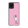 スリムプロテクションケース［ おがわじゅり×デイリー×caseplay - 白毛 - ピンク ］