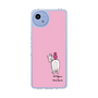 スリムプロテクションケース［ おがわじゅり×デイリー×caseplay - 白毛 - ピンク ］