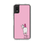 スリムプロテクションケース［ おがわじゅり×デイリー×caseplay - 白毛 - ピンク ］