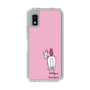スリムプロテクションケース［ おがわじゅり×デイリー×caseplay - 白毛 - ピンク ］