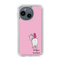 スリムプロテクションケース［ おがわじゅり×デイリー×caseplay - 白毛 - ピンク ］