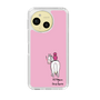 スリムプロテクションケース［ おがわじゅり×デイリー×caseplay - 白毛 - ピンク ］