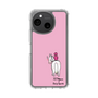 スリムプロテクションケース［ おがわじゅり×デイリー×caseplay - 白毛 - ピンク ］