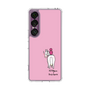 スリムプロテクションケース［ おがわじゅり×デイリー×caseplay - 白毛 - ピンク ］