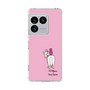 スリムプロテクションケース［ おがわじゅり×デイリー×caseplay - 白毛 - ピンク ］