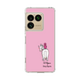 スリムプロテクションケース［ おがわじゅり×デイリー×caseplay - 白毛 - ピンク ］