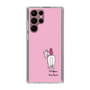 スリムプロテクションケース［ おがわじゅり×デイリー×caseplay - 白毛 - ピンク ］
